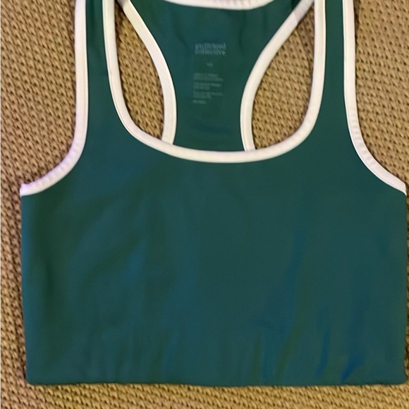 Green Racerback Sports Bra - Picture 1 of 1